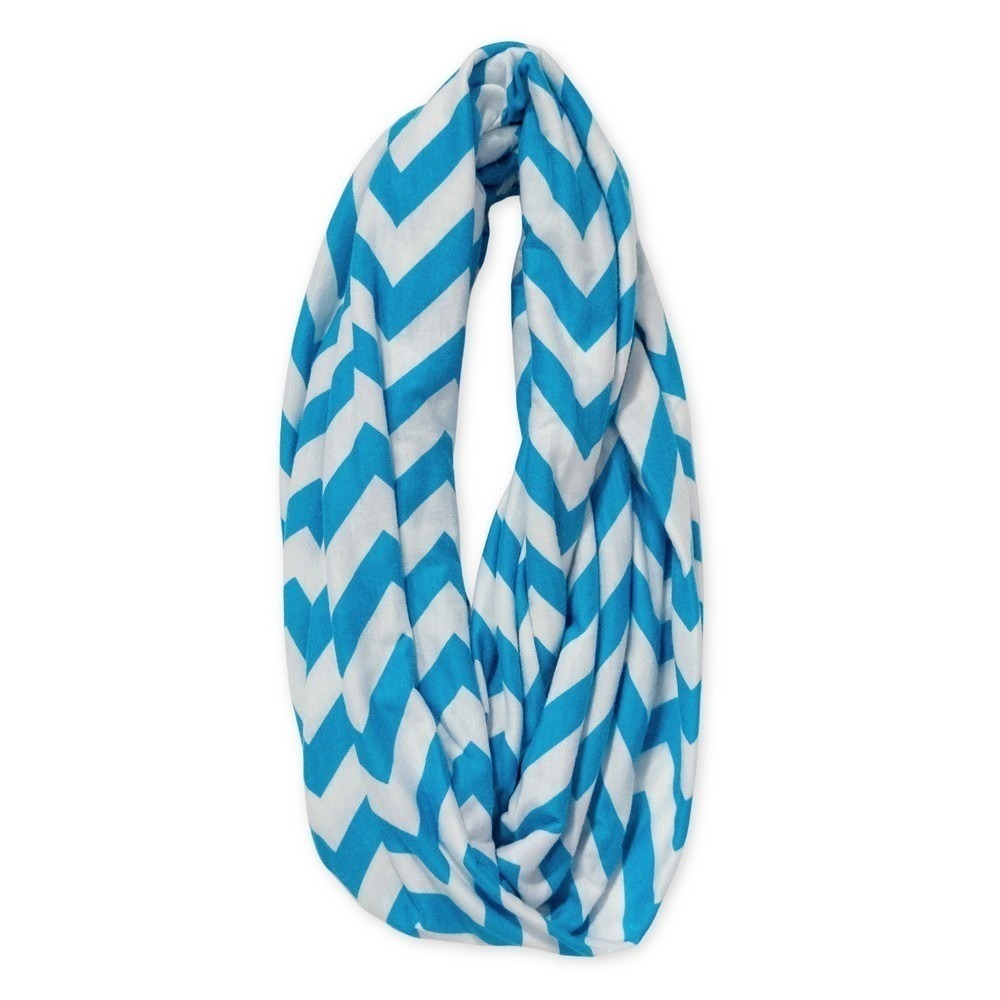 Infinity Scarf Womens Blue Aquamarine Business Casual Fashion Accessory